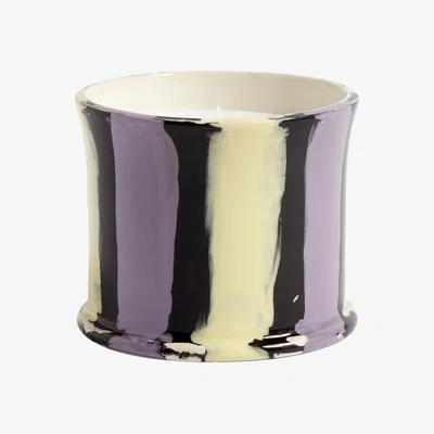 Amara HAY - Stripe Scented Candle - Fig Leaf