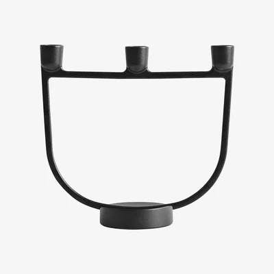 Amara Muuto - Open Candelabra - Black