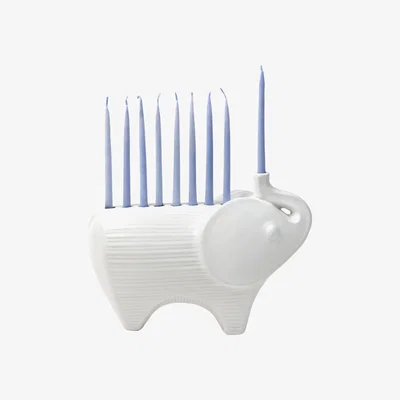 Amara Jonathan Adler - Elephant Menorah