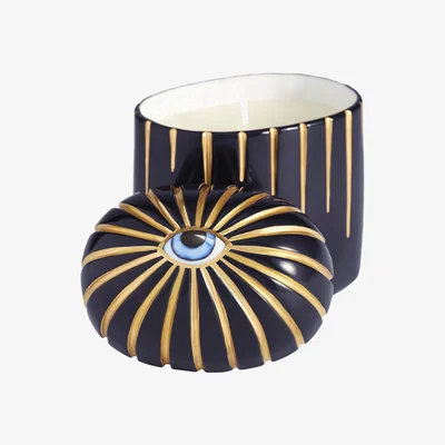 Amara L'Objet - Lito Eye Candle - Blue & Gold