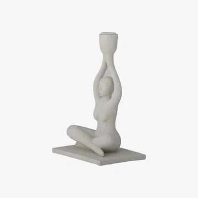 Amara Bloomingville - Lucie Candlestick - White