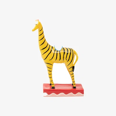 Amara Giraffe Striped Candlestick Holder