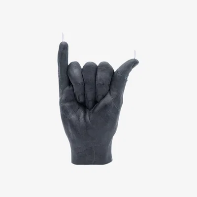 Amara CandleHand - Shaka Hand Candle - Black