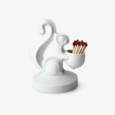 Amara Jonathan Adler - Squirrel Match Strike - White