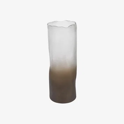 Amara Retreat - Irregular Glass Hurricane - Large