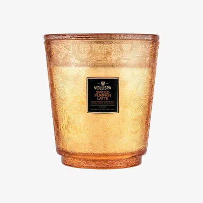 Amara Voluspa - Japonica 5 Wick Hearth Candle - Spiced Pumpkin Latte