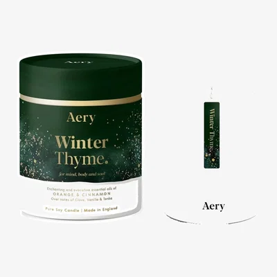 Amara Winter Thyme Scented Candle