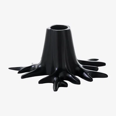 Amara Garden Glory - Mini Root Candle Holder - Black