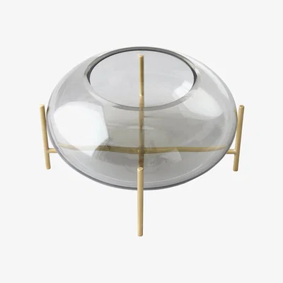 Amara MENU - Echasse Hurricane - Smoke/Brushed Brass