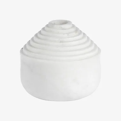 Amara XLBoom - Laps Candle Holder - White Marble