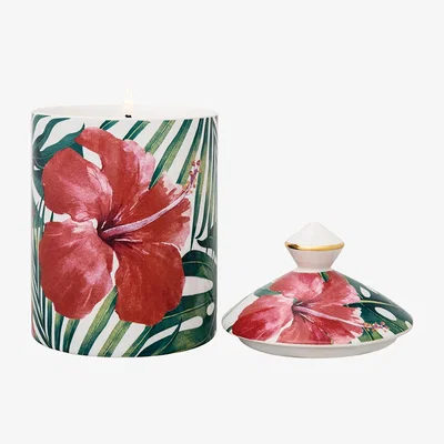 Amara Stoneglow - Urban Botanics Tumbler Candle - Hibiscus & Apple Blossom