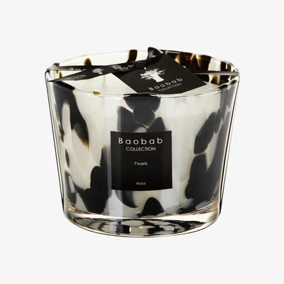 Amara Baobab Collection - Pearls Scented Candle - Black Pearls - 10cm