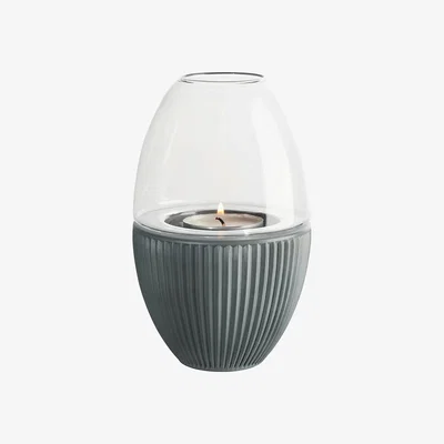 Amara ASA Selection - Yoko Lantern with Glass Cover - Basalt