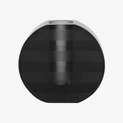 Amara OYOY - Graphic Candleholder - Anthracite