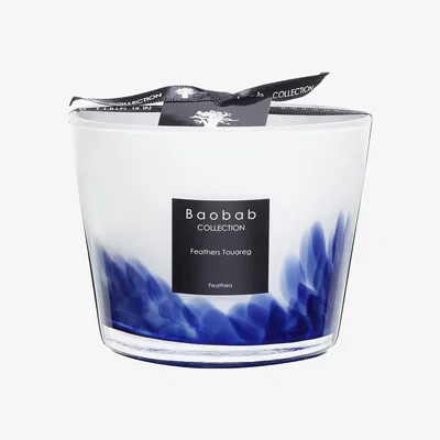 Amara Baobab Collection - Feathers Touareg Scented Candle - 10cm