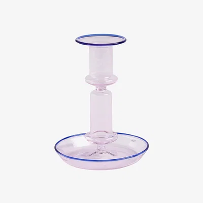 Amara HAY - Flare Candle Holder - Medium - Pink/Blue