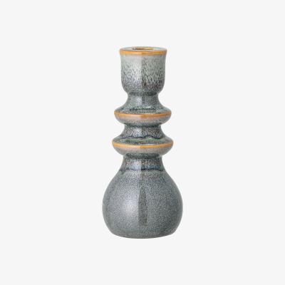 Barker and Stonehouse Blue Ceramic Candlestick