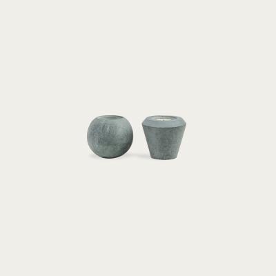 Bombinate.com Cone of Stone Candle Holder