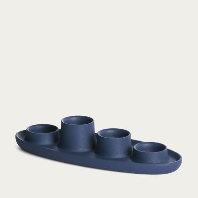 Bombinate.com Navy 4 Funnel Aye Aye! Candle Holder