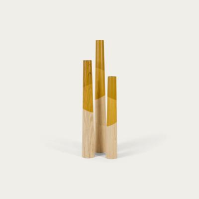 Bombinate.com Yellow Giant Floor Candle Holder