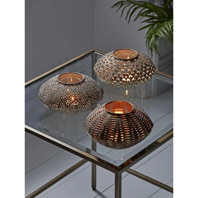 Cox and Cox NEW Three Souk Tealight Holders
