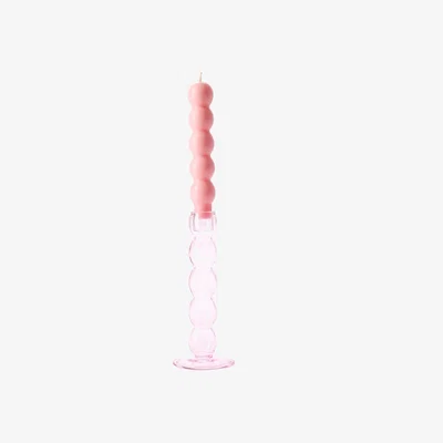 The Conran Shop Volute Candle Holder in Pink