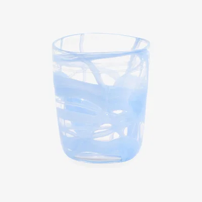 The Conran Shop Exclusive Lattice Tumbler in Light Blue Check By Casa Celva