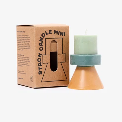 The Conran Shop Exclusive Short Stack Candle in Green By Yod and Co