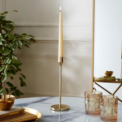 Dunelm Taper Large Candle Holder Gold
