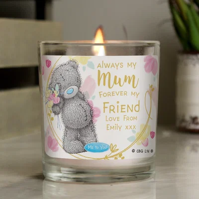 Dunelm Personalised Me To You Forever My Friend Candle Jar MultiColoured