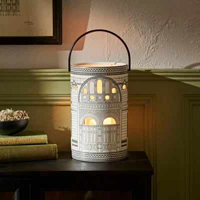 Dunelm Cathedral to Nature Small Lantern White