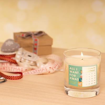 Dunelm All I Want For Xmas Candle Green