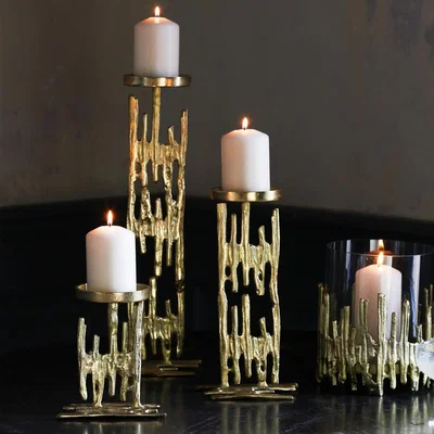Graham & Green Large Ziggy Candle Holder