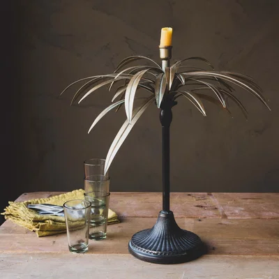Graham & Green Palm Candle Holder