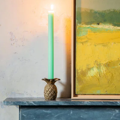 Graham & Green Gold Pineapple Candle Holder