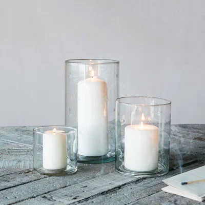 Graham & Green Small Etched Stars Hurricane