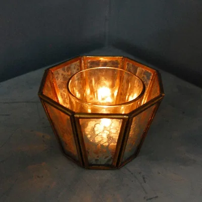 Graham & Green Downton Angular Candle Holder