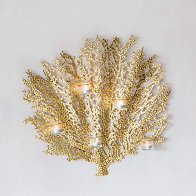 Graham & Green Graham and Green Gold Coral Candle Holder