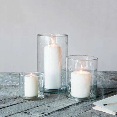Graham & Green Large Etched Stars Hurricane