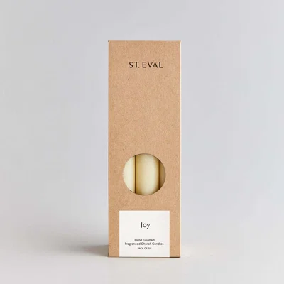 Graham & Green Set of Six Joy Scented Dinner Candles