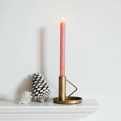 Graham & Green Triangle Handle Candle Holder