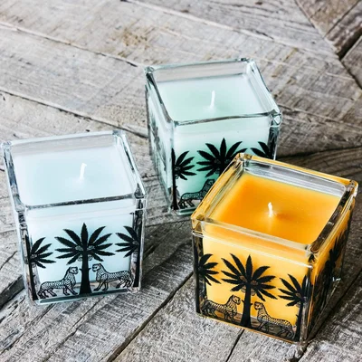 Graham & Green Ortigia Florio Square Candle