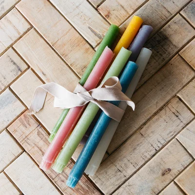 Graham & Green Ivory Dinner Candle