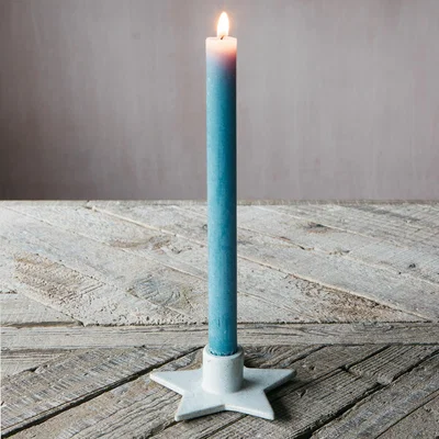 Graham & Green Star Ceramic Candle Holder