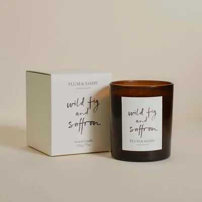 Graham & Green Wild Fig & Saffron Candle