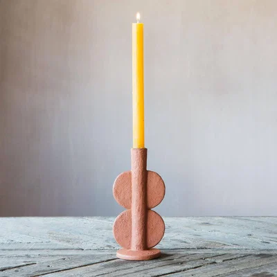Graham & Green Graham and Green Ava Terracotta Candle Holder