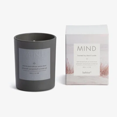 Habitat Habitat Mind Boxed Candle -  Lavender & Patchouli
