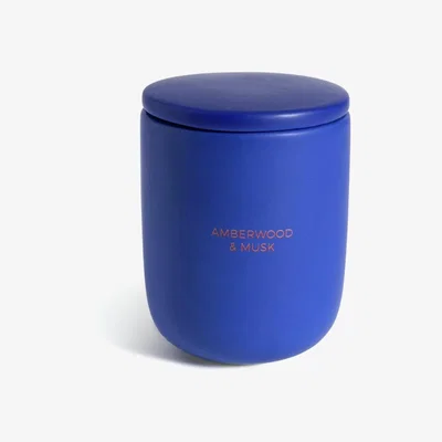 Habitat Habitat Lidded Candle - Amberwood and Musk