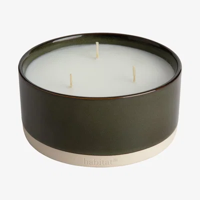 Habitat Habitat Large Ceramic Candle - Gardenia & Rose