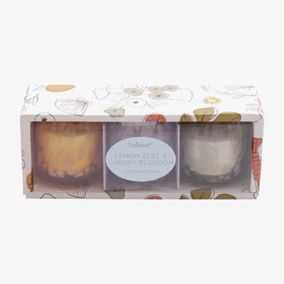 Habitat Habitat Candles Set of 3 - Lemon Zest & Orange Blossom